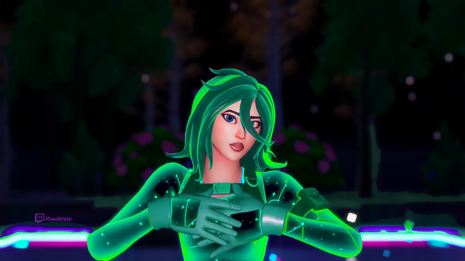 Astra green edit style concept, r