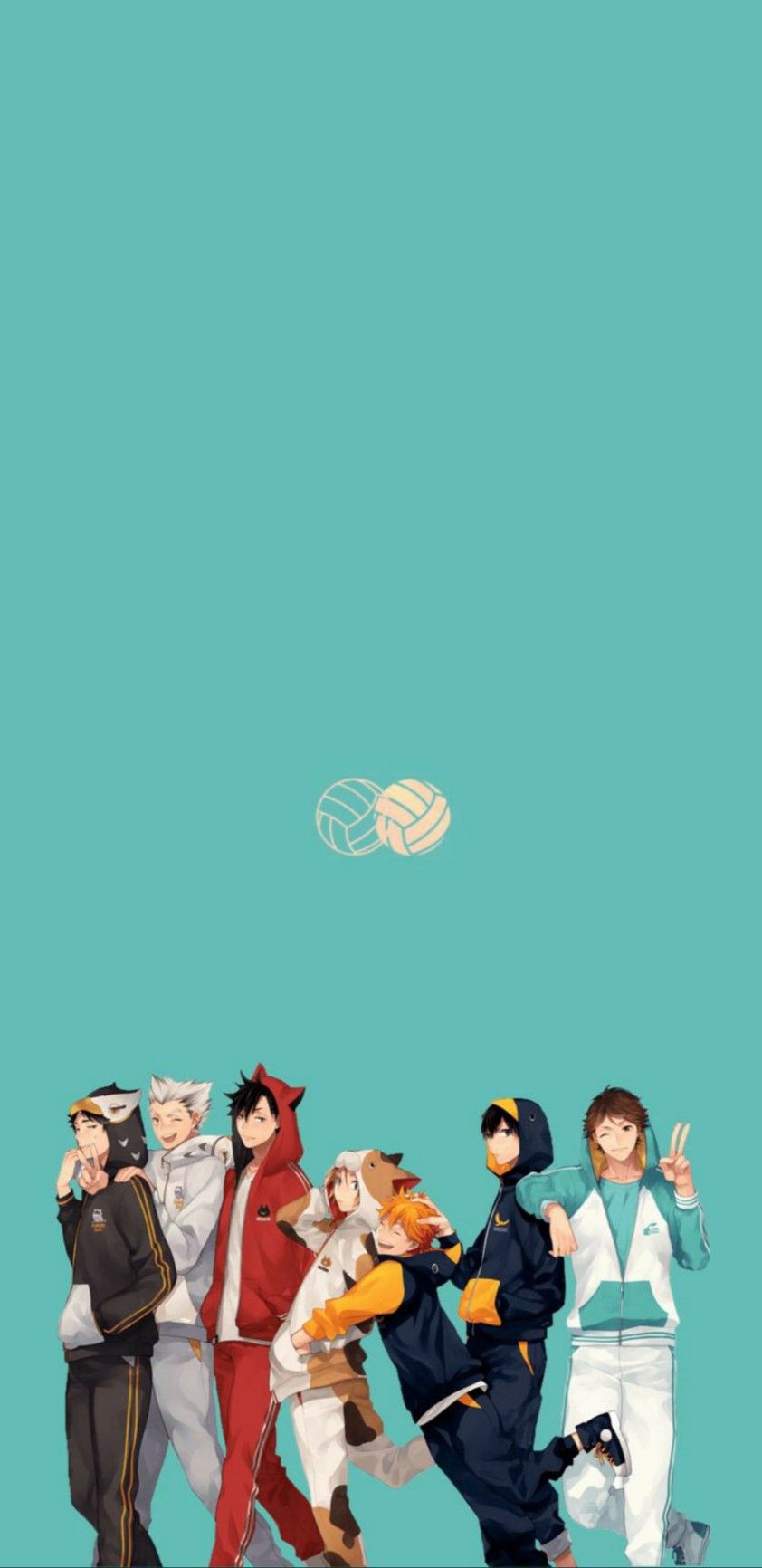 Haikyuu Asthetic Minimalist Wallpaper