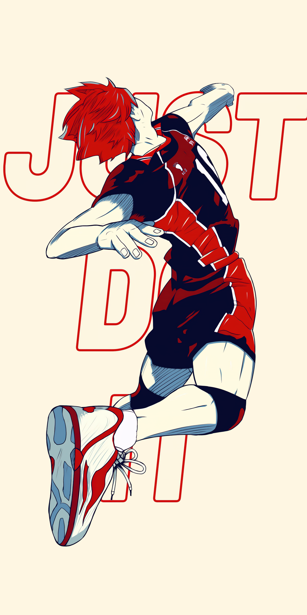 Shoyo Hinata Wallpaper 4K, Just Do It