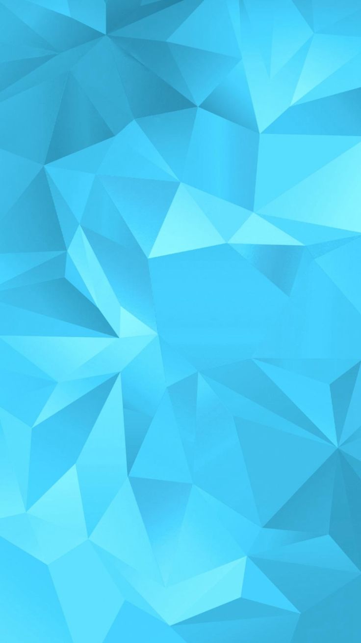 Simple Blue Fold Polygon Pattern