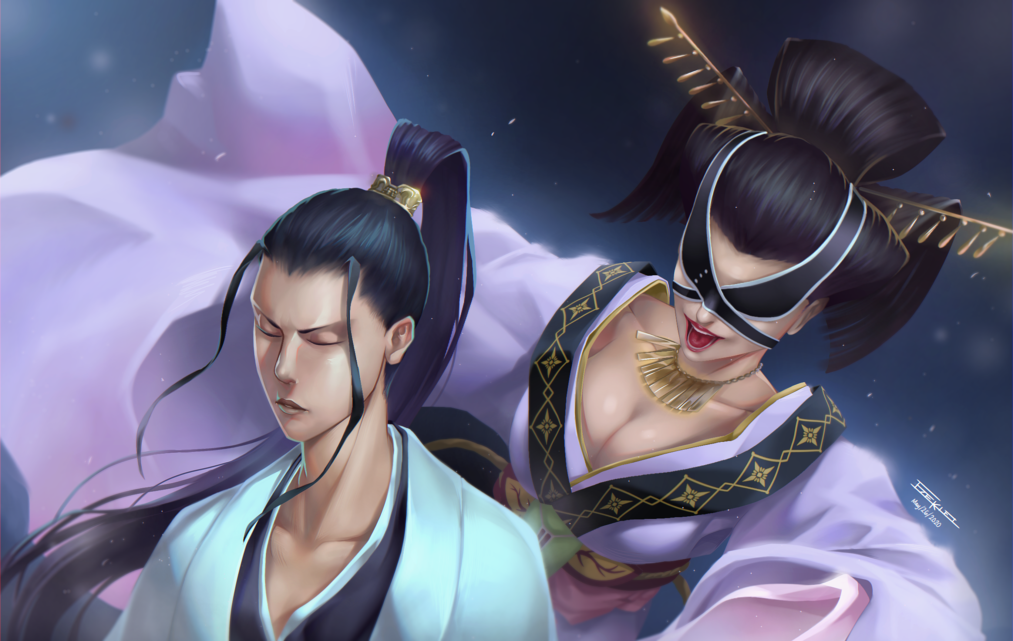 My art of Soya Azashiro from the Bleach