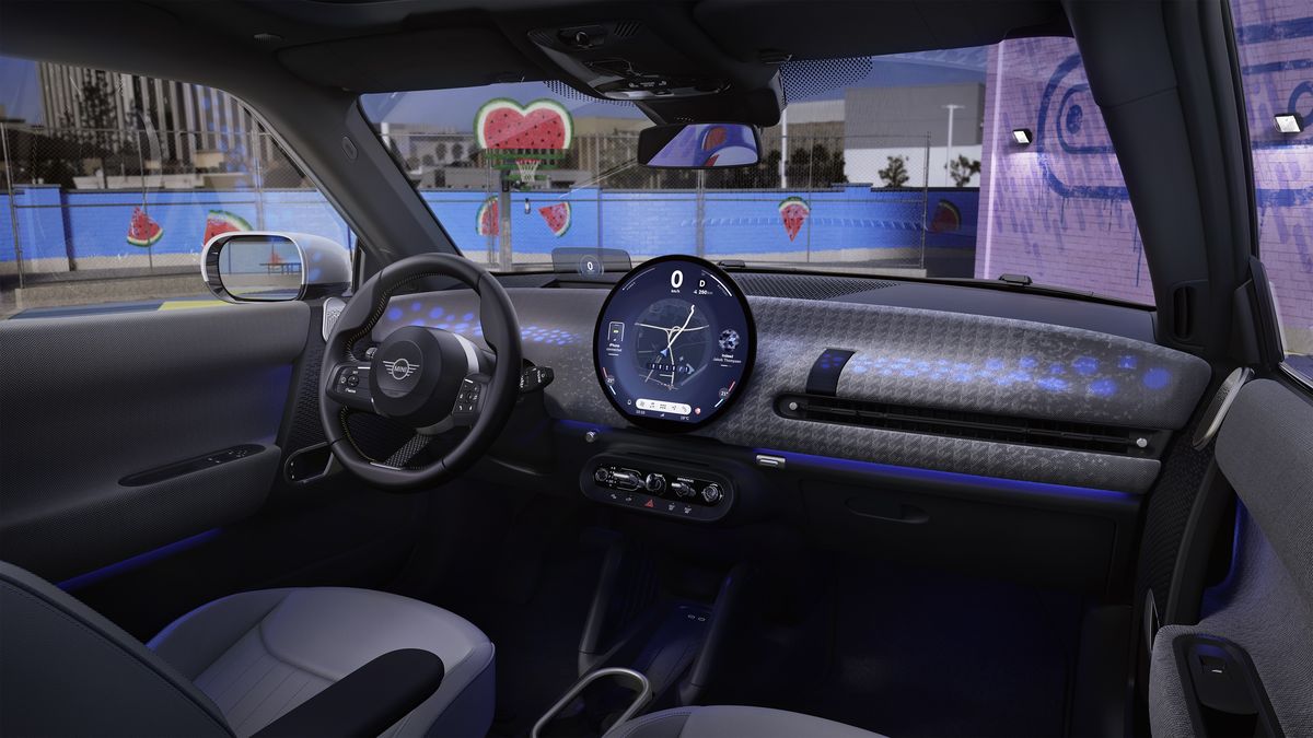 The 2025 Mini Cooper's Interior Goes