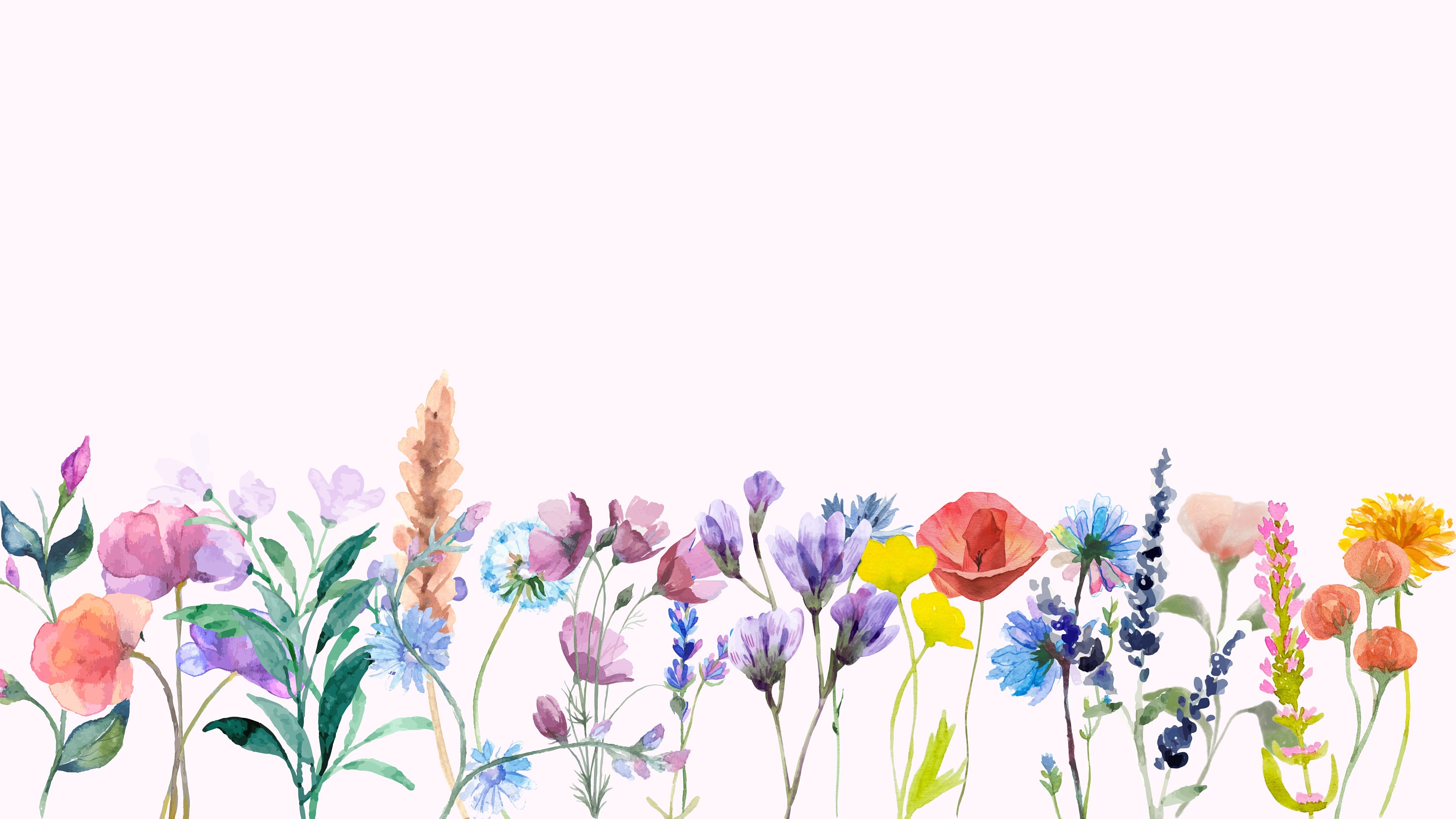 Spring Watercolor PC Wallpapers - Wallpaper Cave