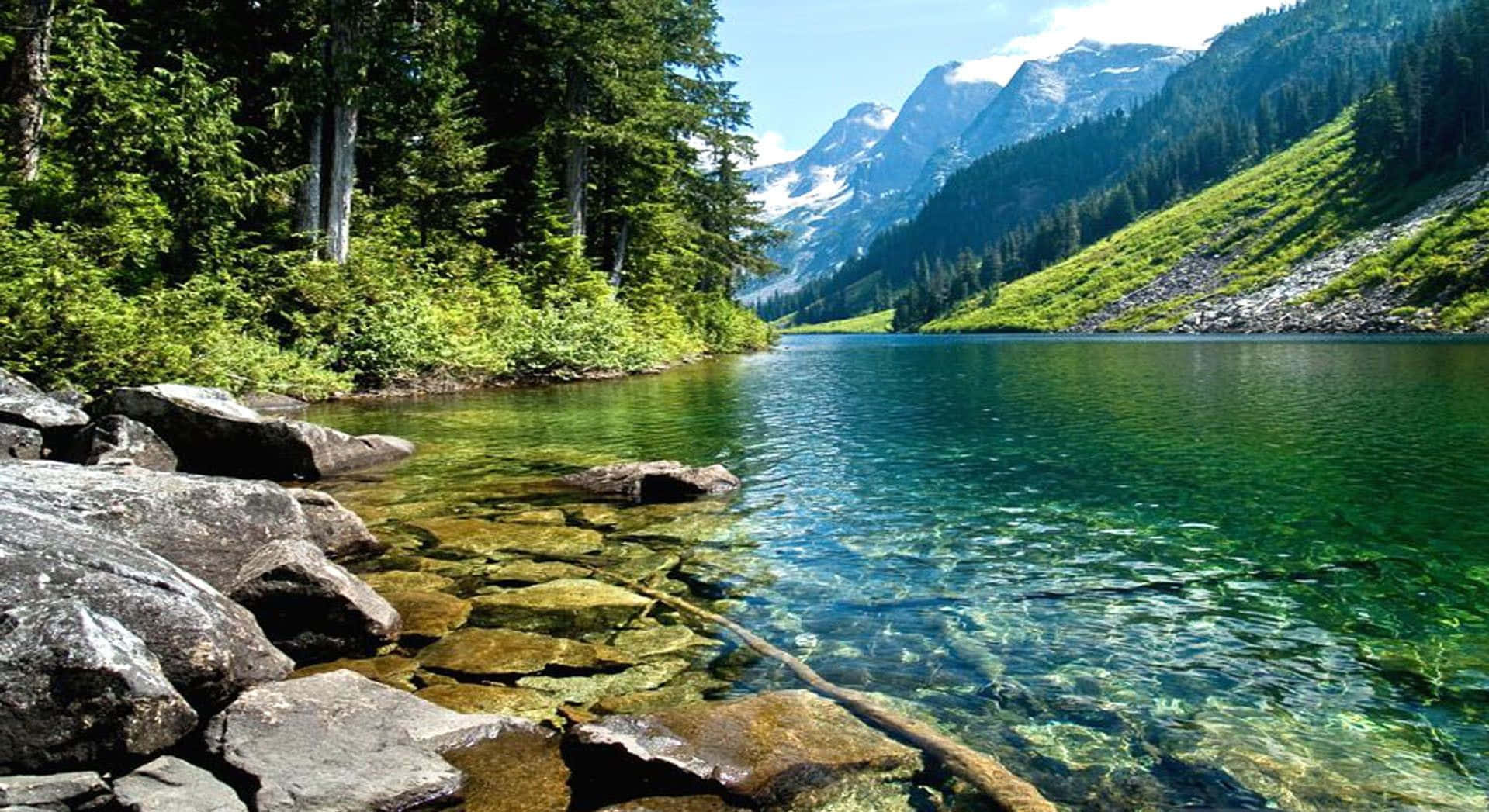 Spring Mountain Wallpaper