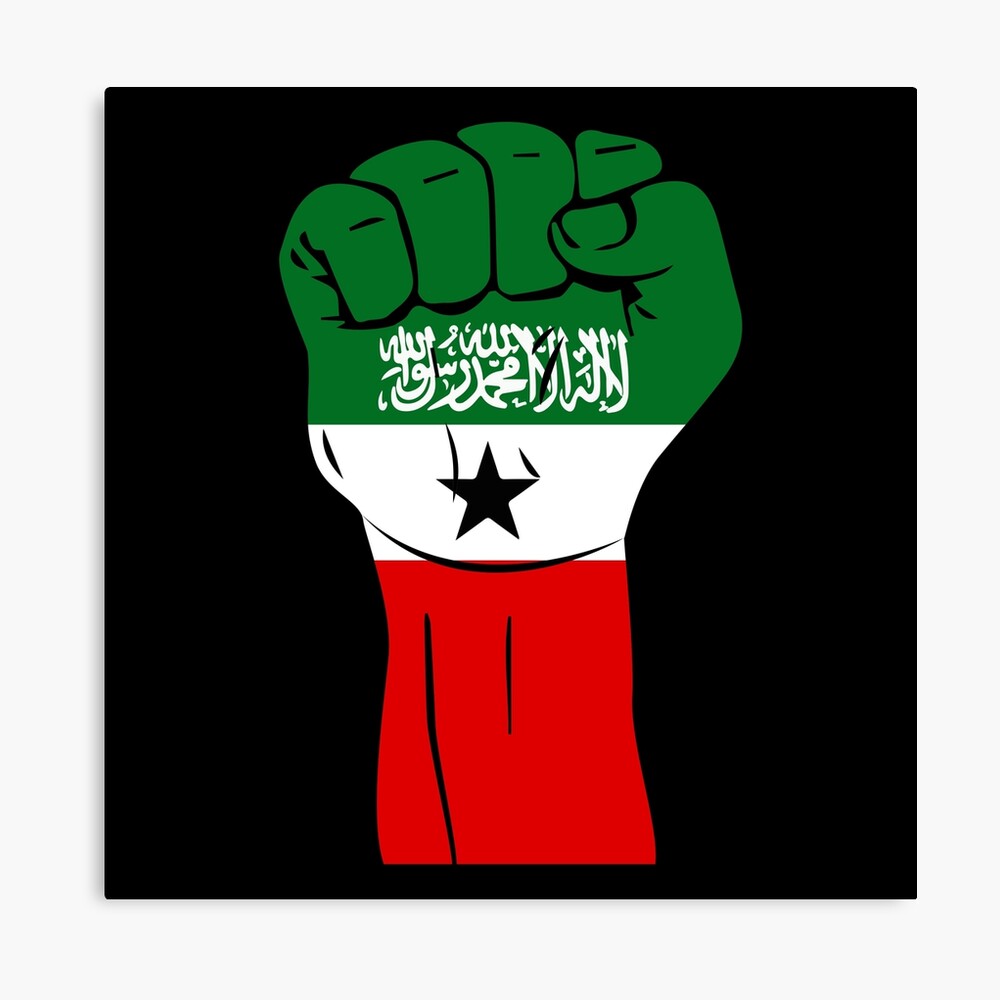 RAISED FIST SOMALILAND Photographic
