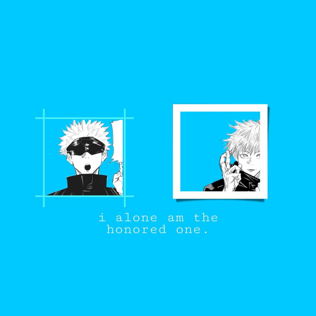 A Gojo Satoru Wallpaper Banner (?) I