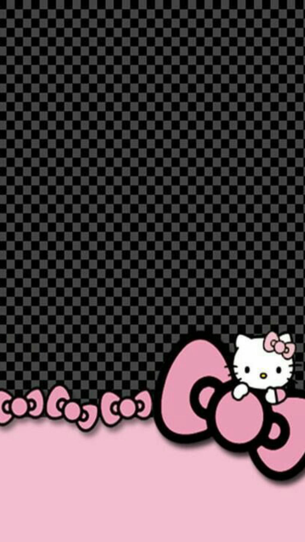 Black Hello Kitty Wallpaper