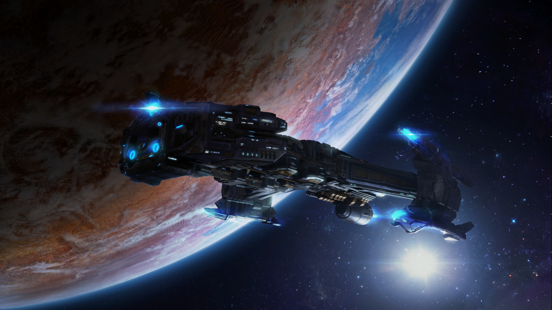 Battlecruiser (Starcraft) wallpaper