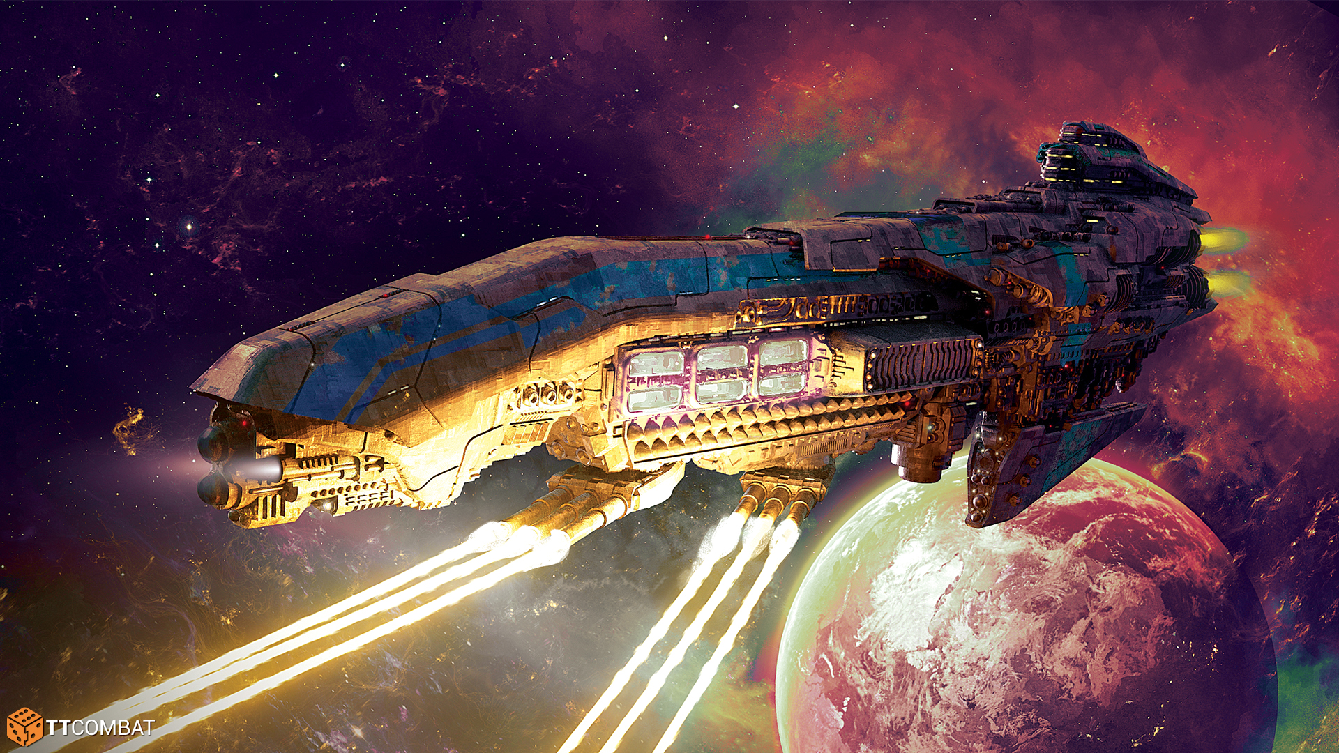 Tribune Battlecruiser. Dropfleet