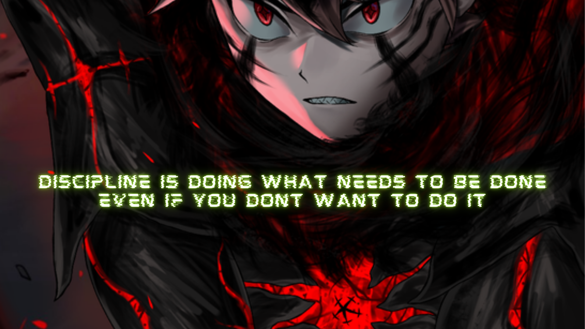 Desktop anime quote wallpaper