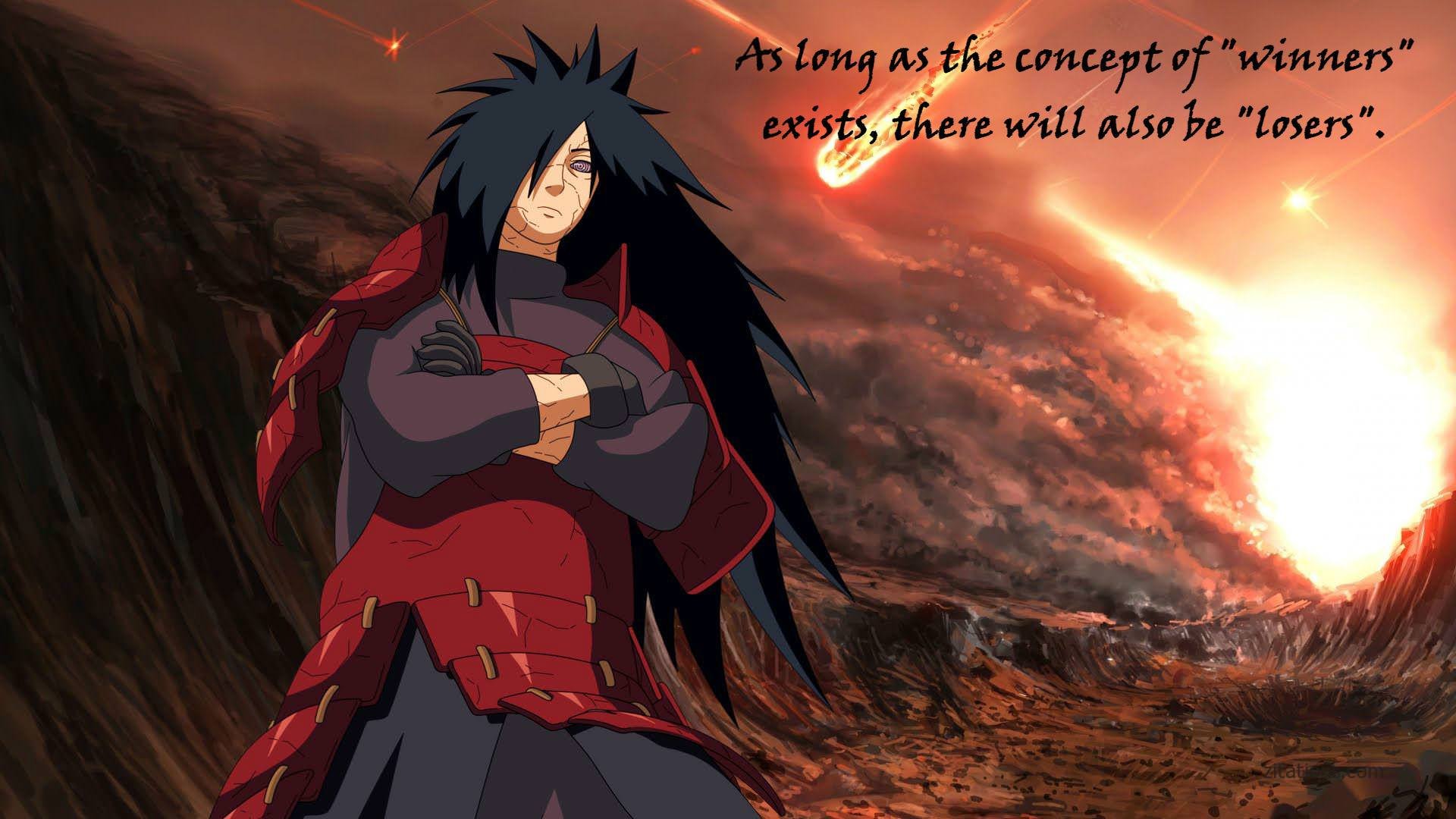 Anime Quotes Background Wallpaper