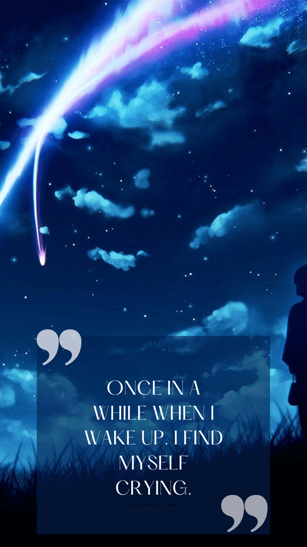 Sad Anime Quotes Wallpaper