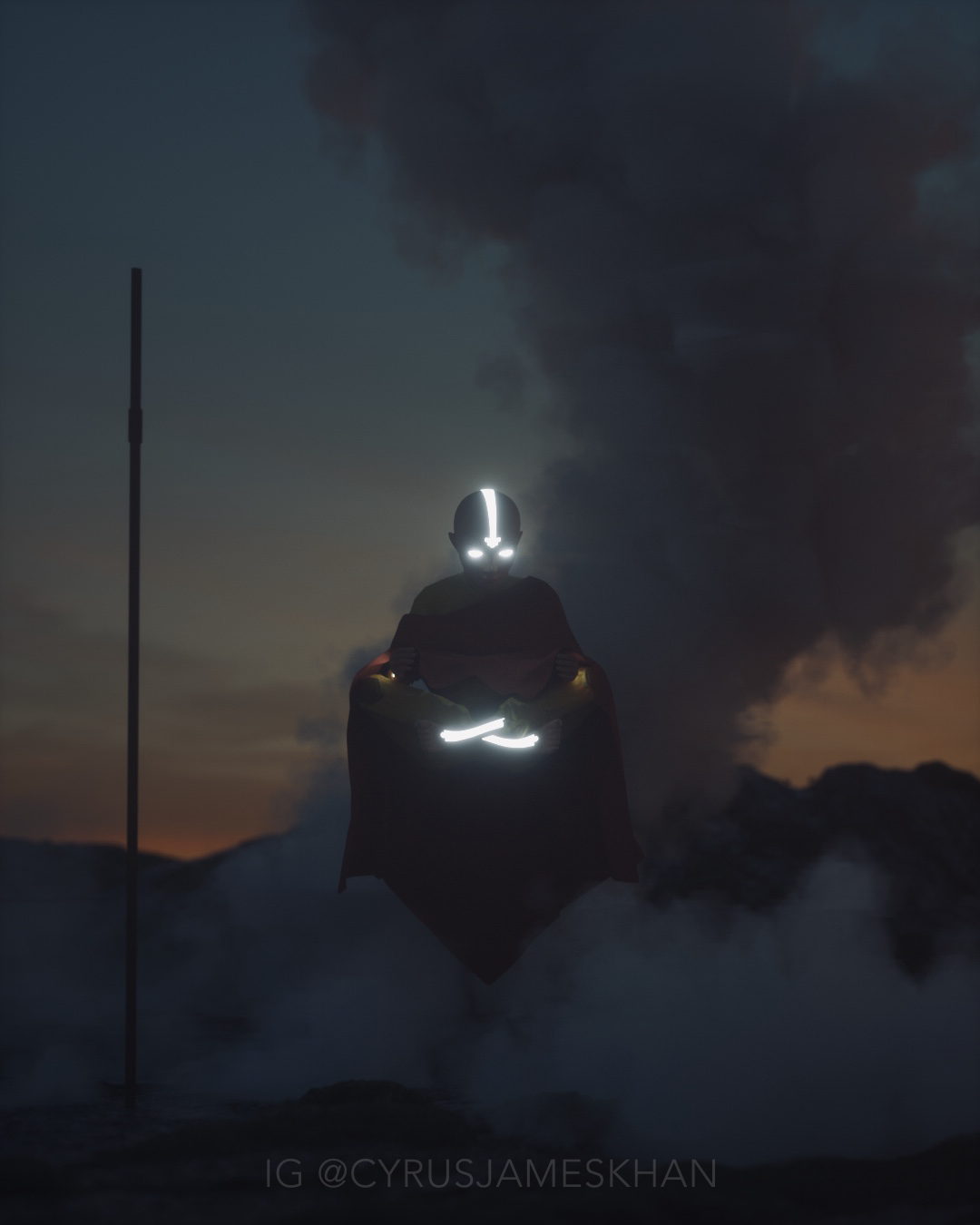 The Last Air Nomad CGI 4D