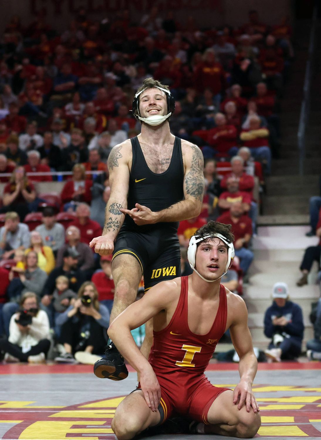 Photos: Iowa Wrestling at Iowa State 12