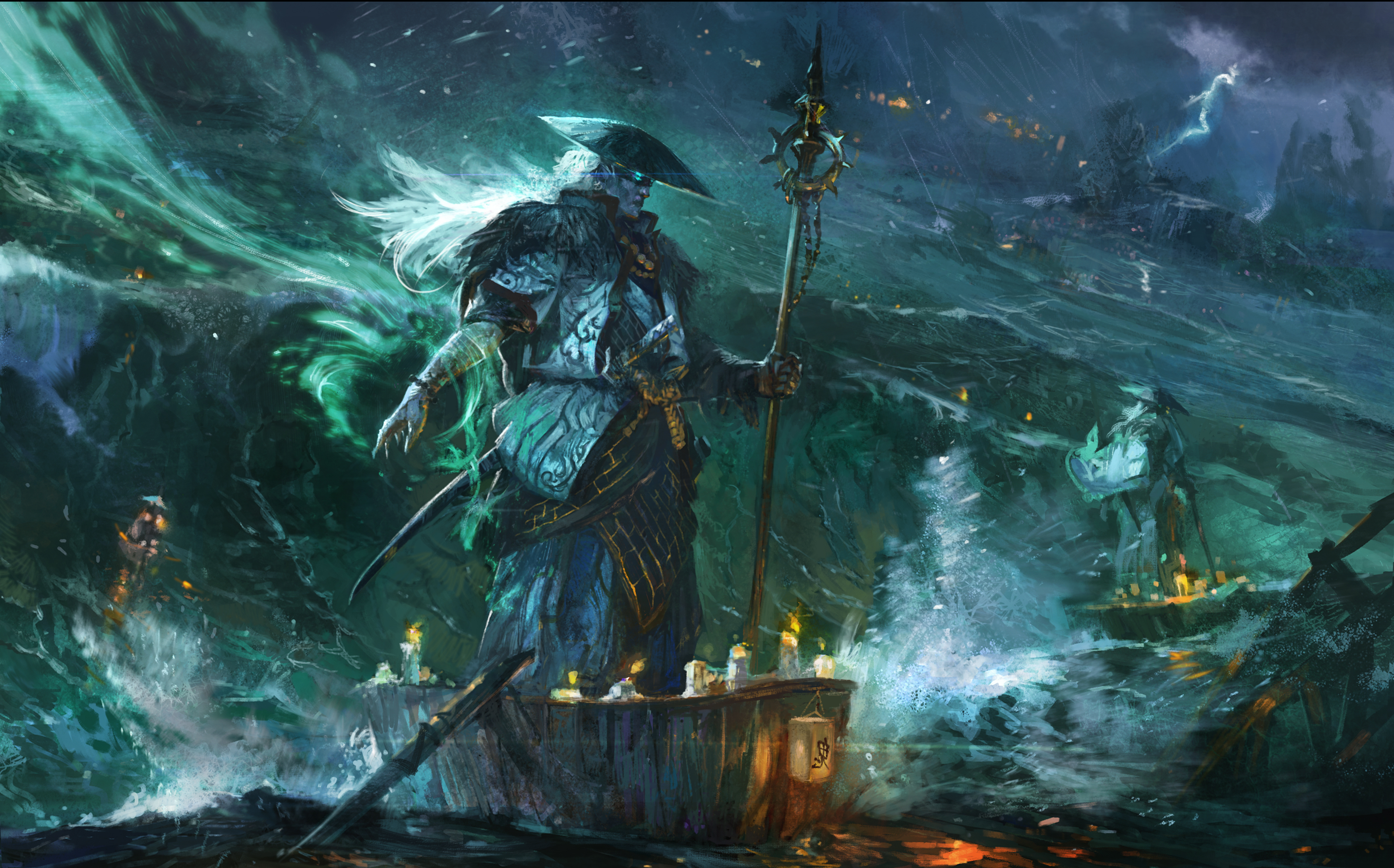 HD desktop wallpaper: Fantasy, Warrior