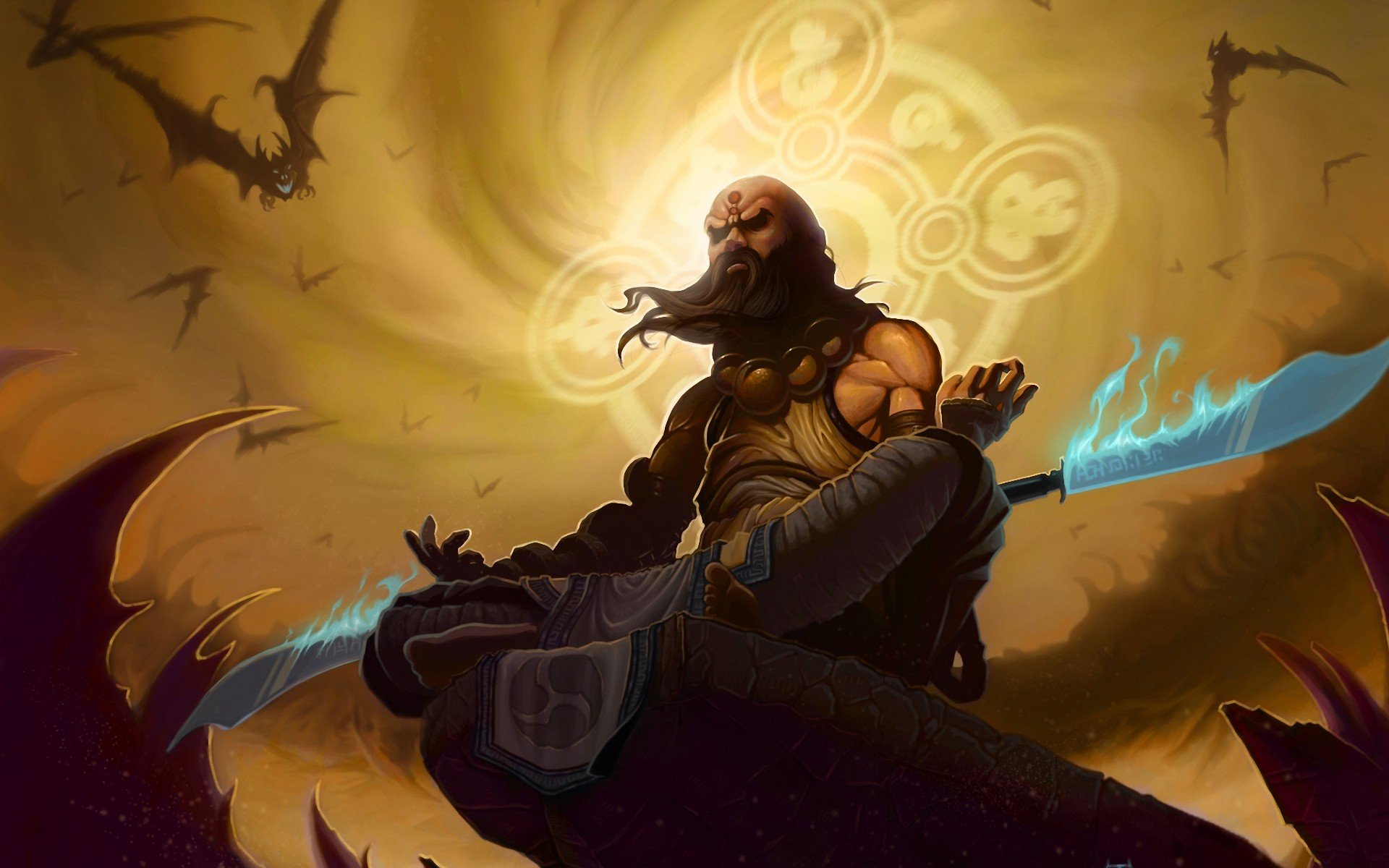 Zig Zag warrior and priest