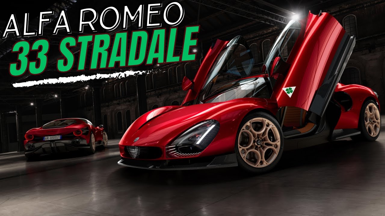 The New Alfa Romeo 33 Stradale Debuts