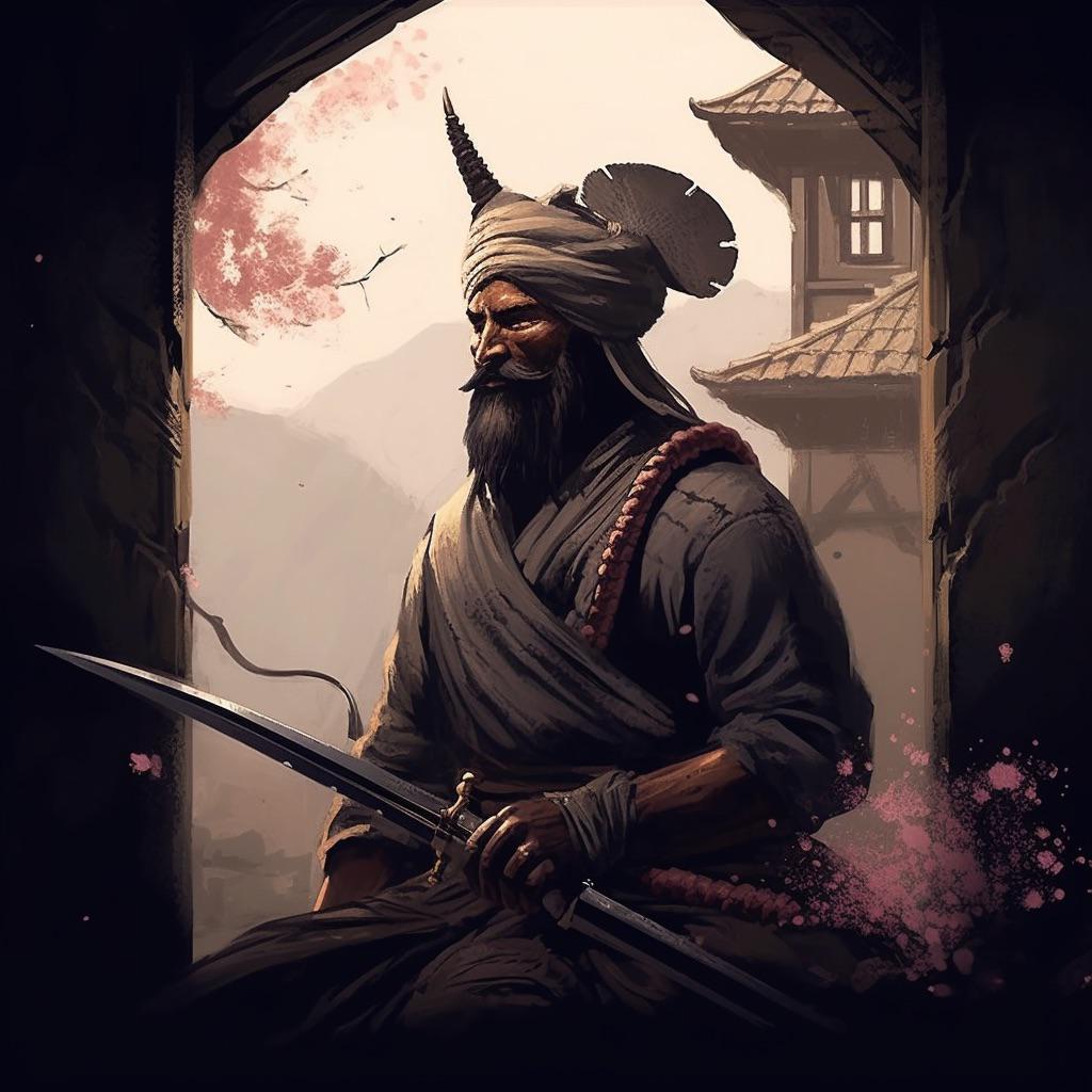 A warrior without spiritual practice is