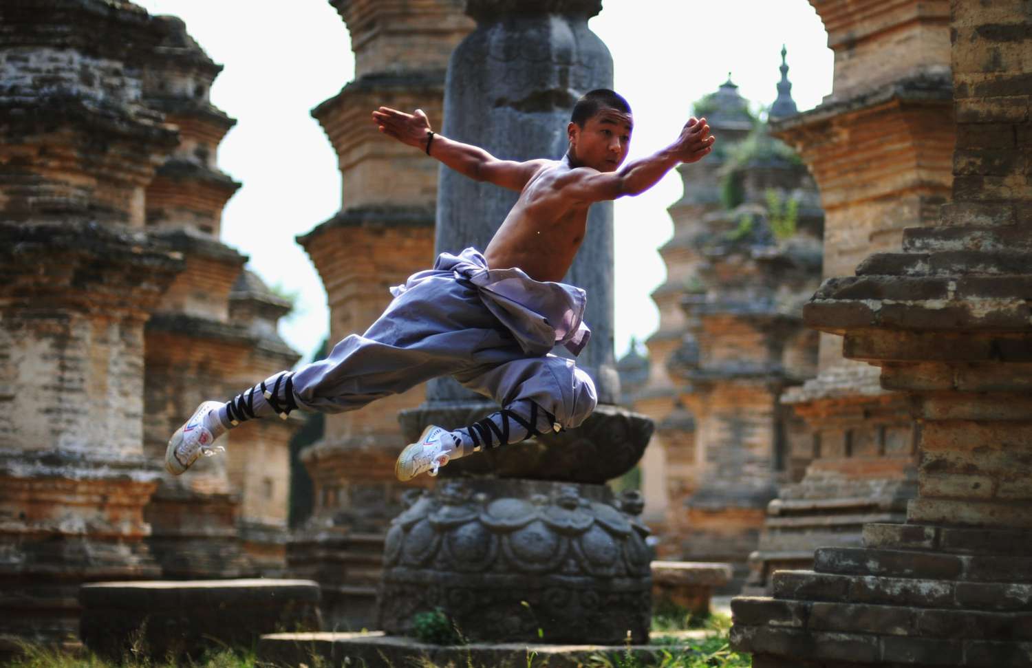 Kung Fu Monks of Shaolin Monastery