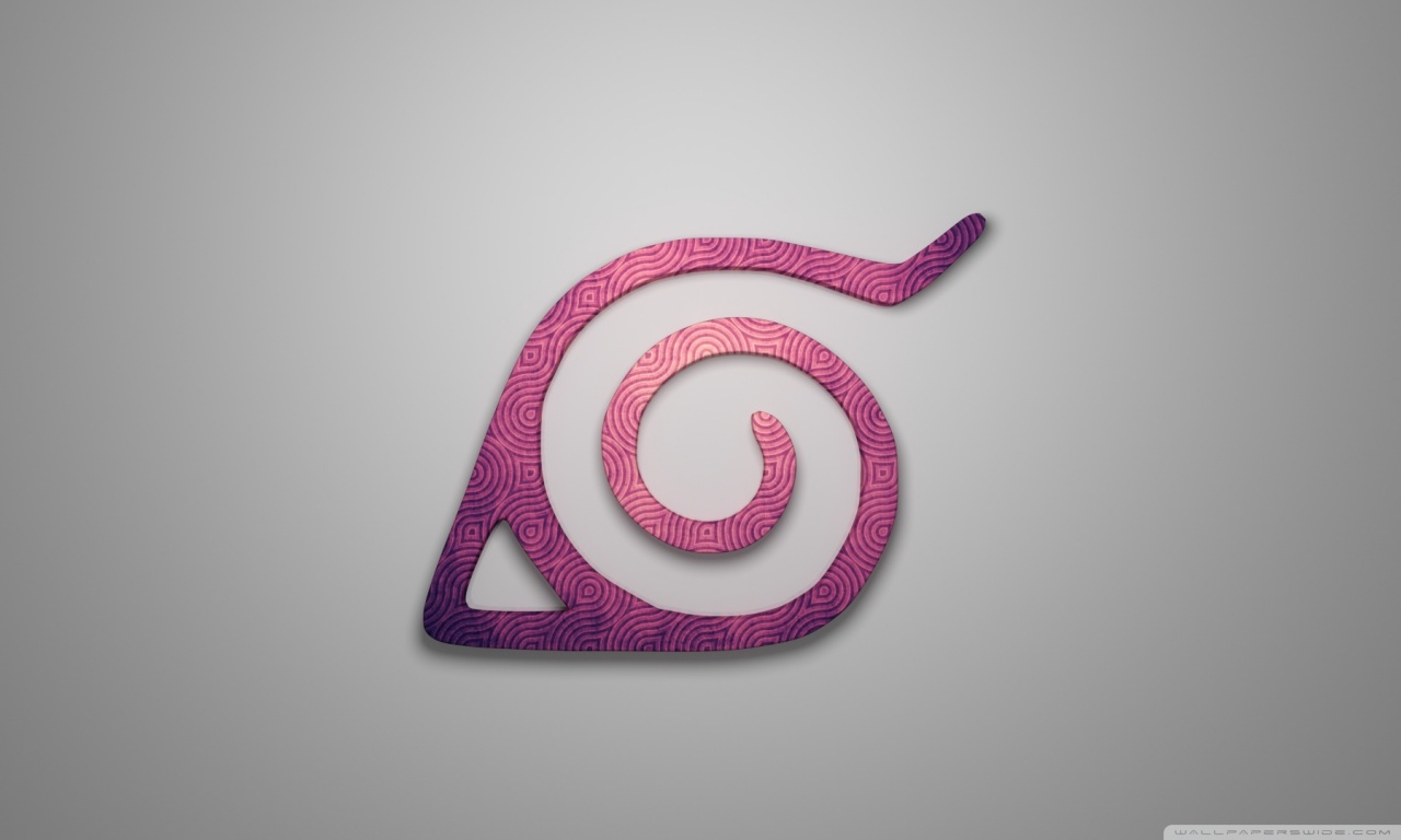 Naruto Konoha Symbol Ultra HD Desktop