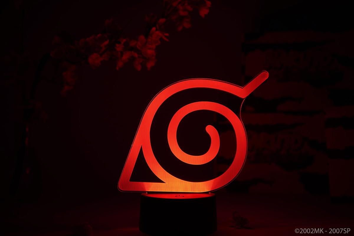 Naruto Shippuden Leaf Otaku Lamp
