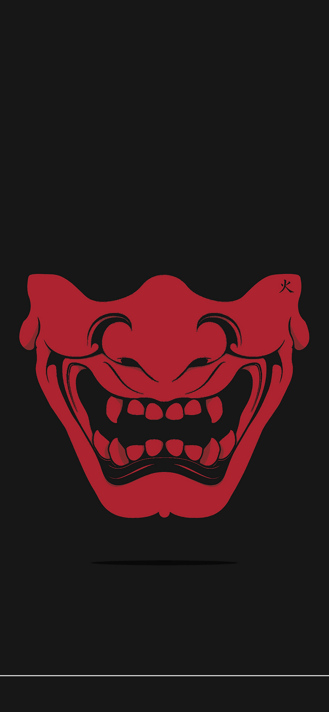 Samurai Oni Mobile Wallpaper, r