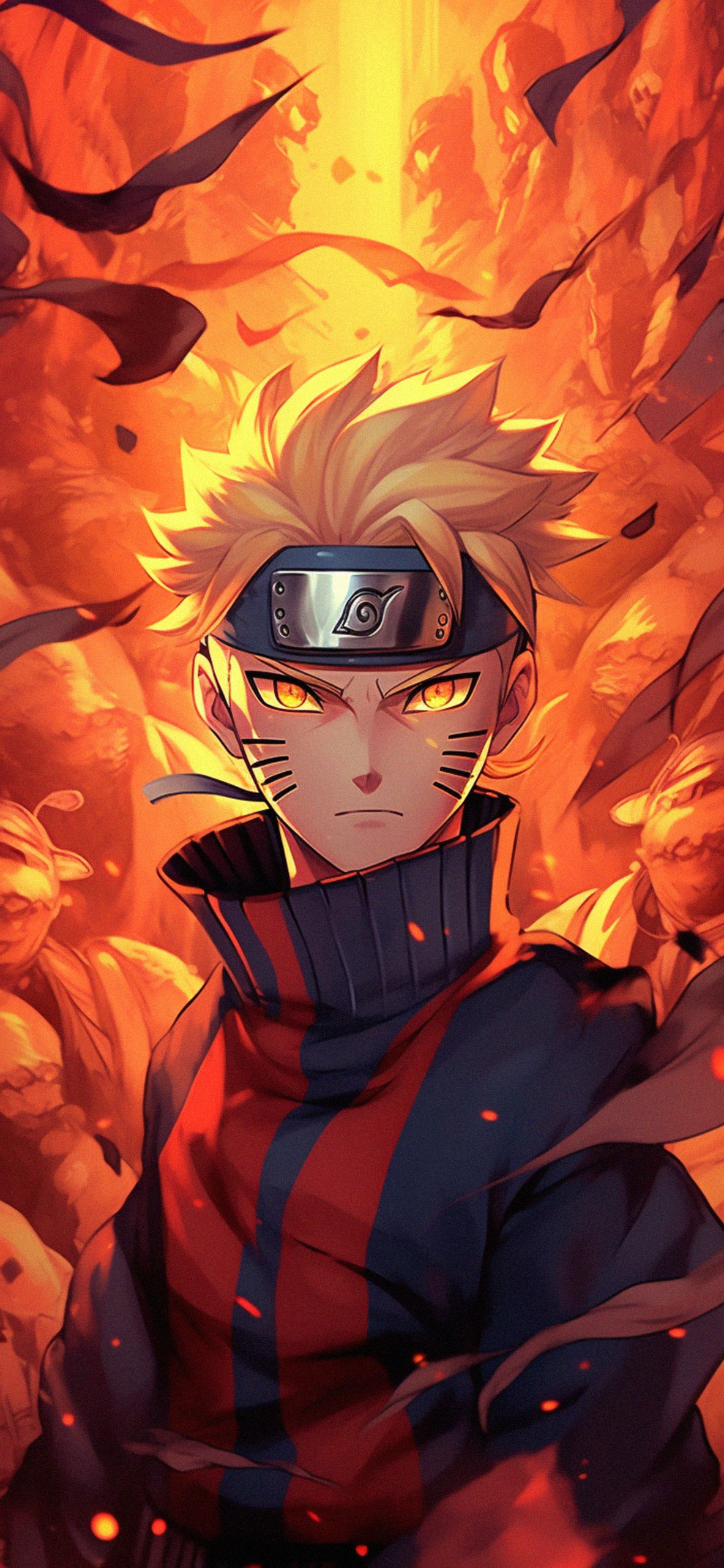 Naruto Nine Tailed Fox Orange