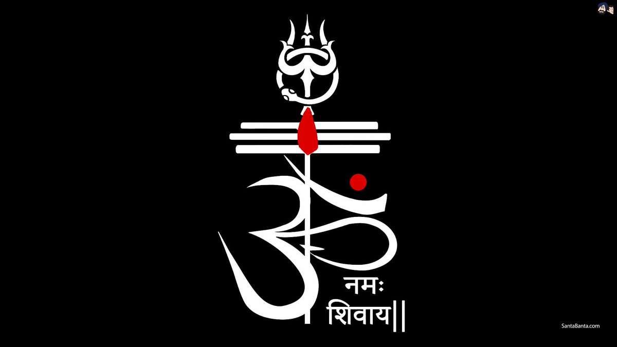 LordShiva`s holy symbols of #Om #Damru