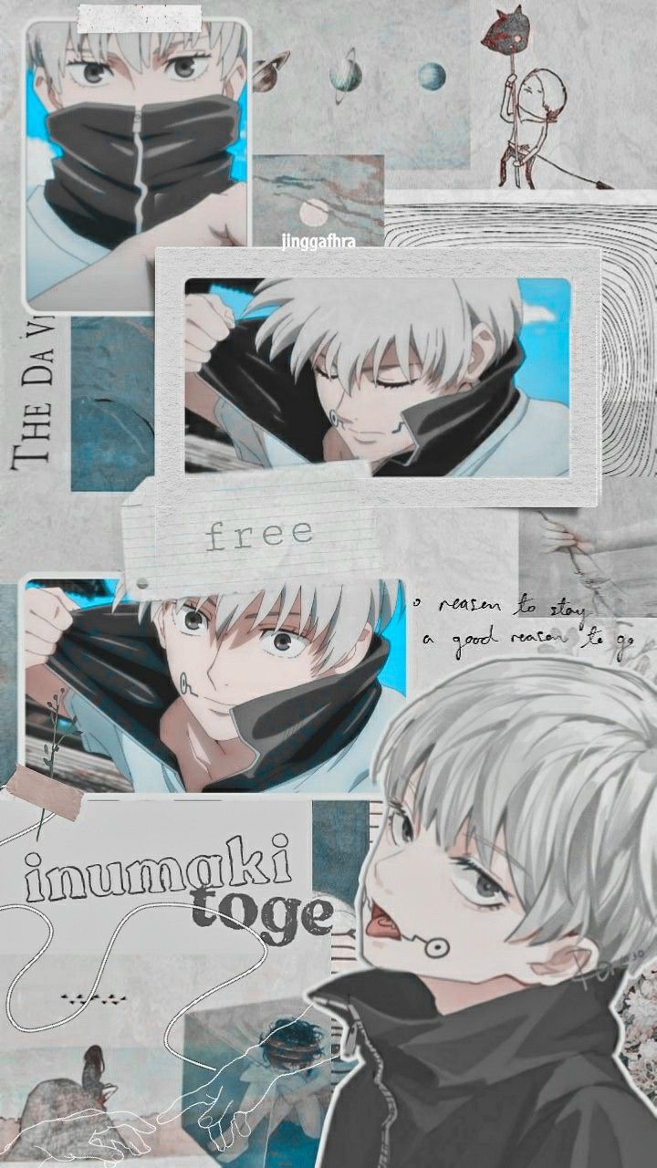 jujutsu kaisen lockscreen inumaki toge