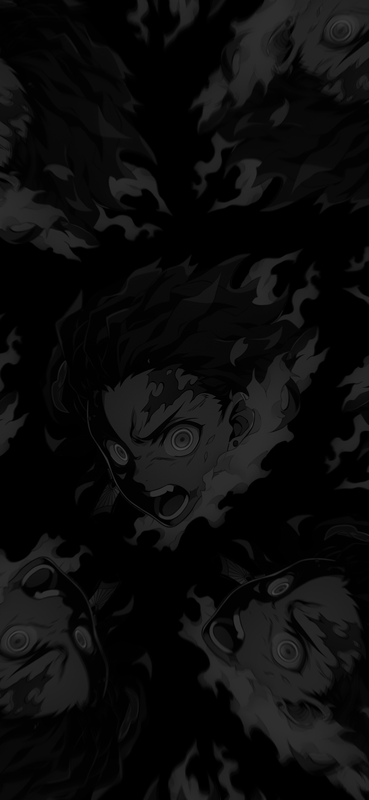 Grab Free Best Tanjiro Wallpaper 4k Black And White