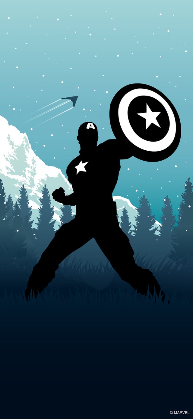 Captain America minimal wallpaper.!, r