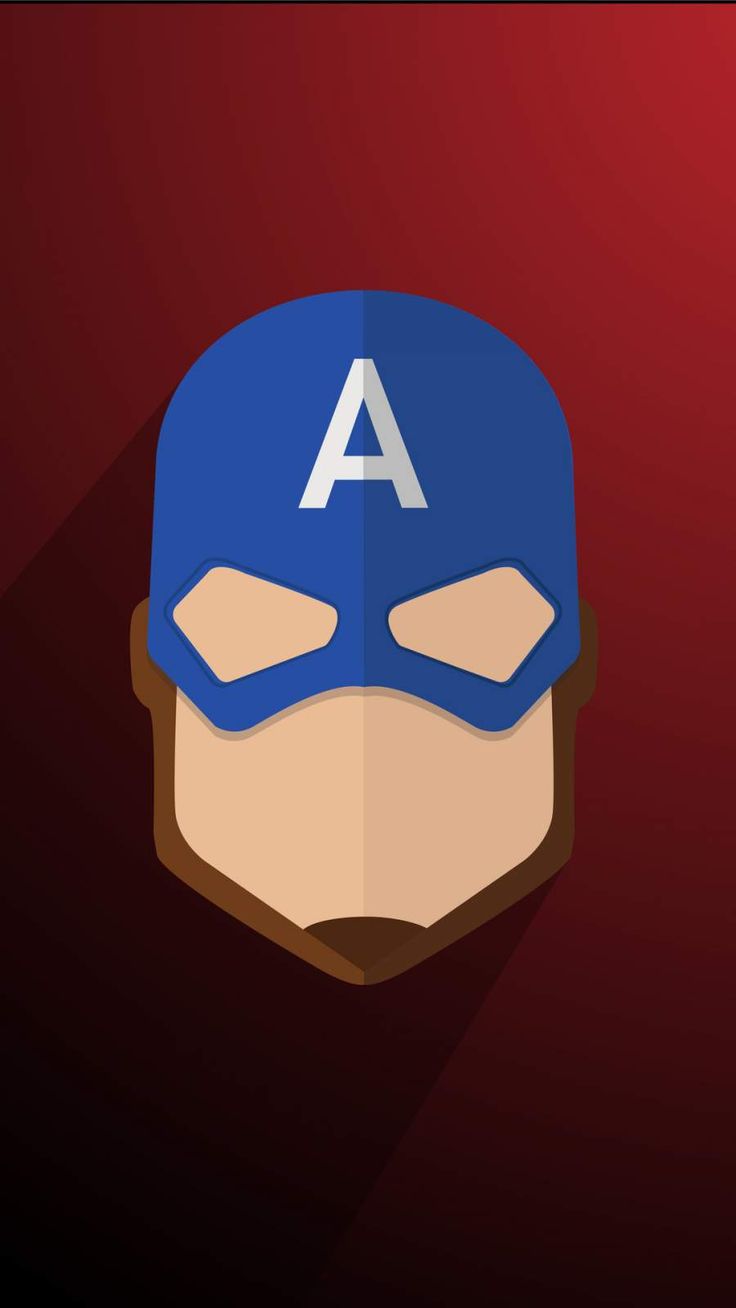 Captain America Minimalist iPhone