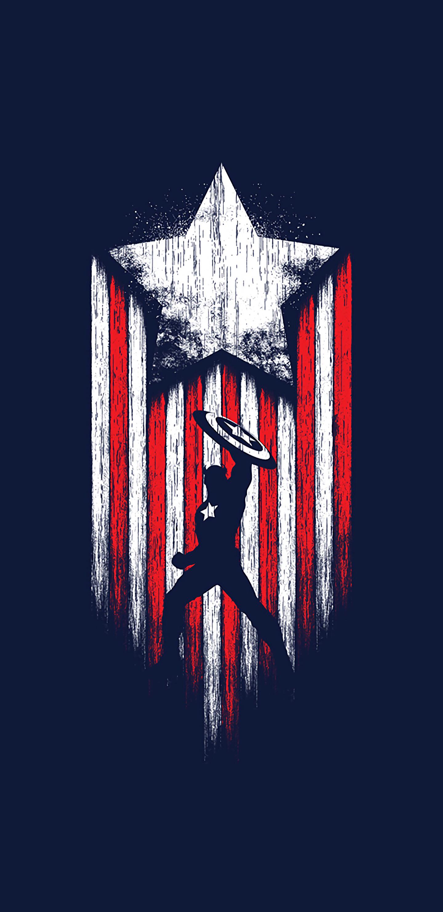 Captain America by Steven Toang, r