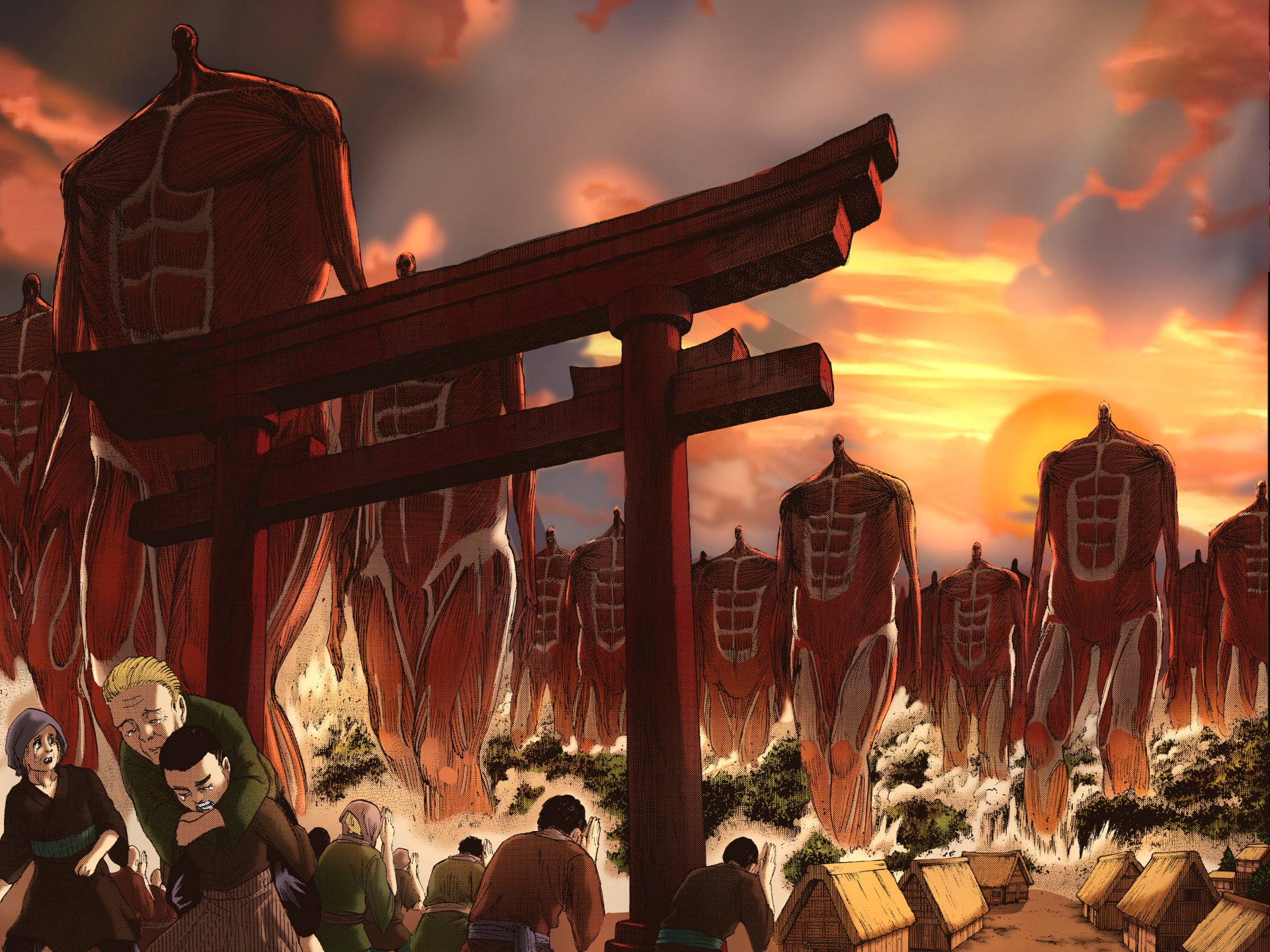 Anime Attack On Titan HD Wallpaper