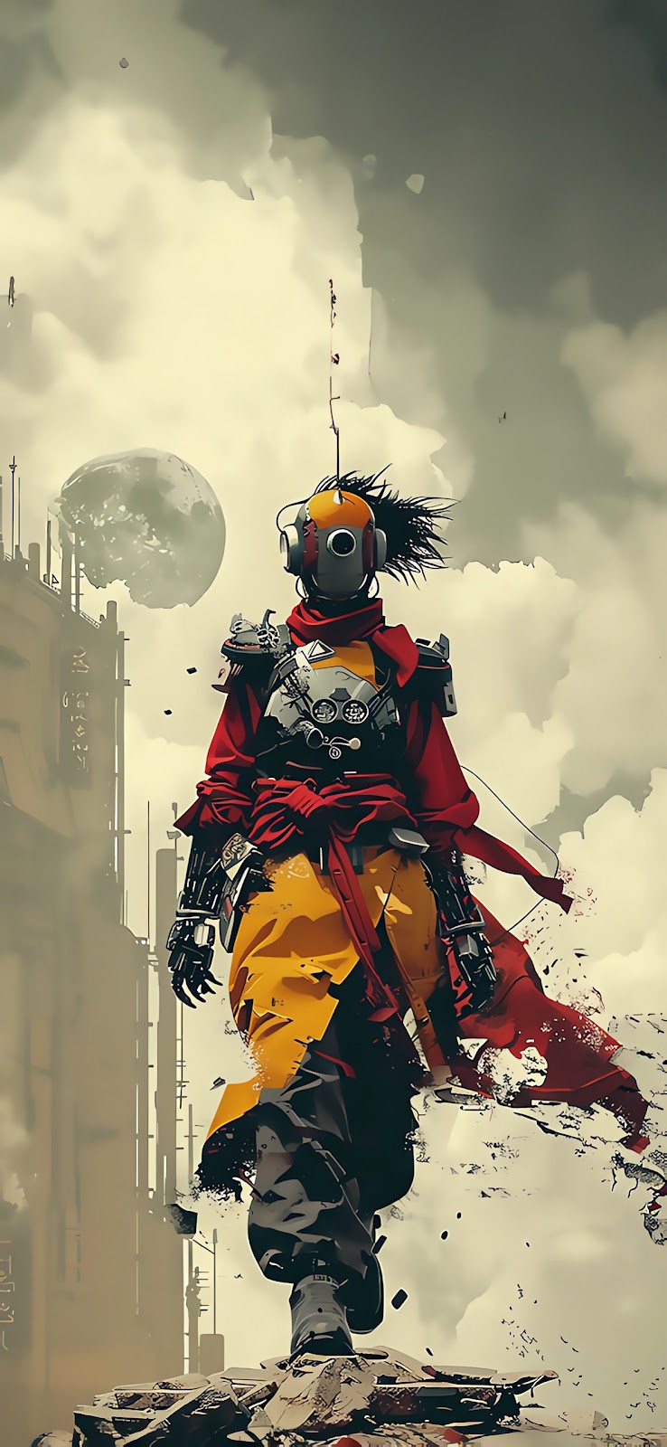 HD Wallpaper for Mobile. Samurai droid