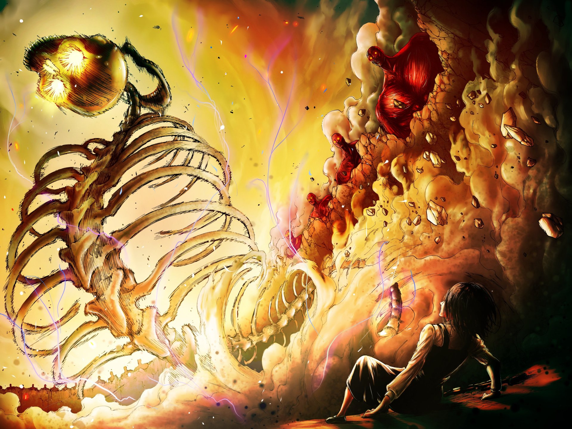 Anime Attack On Titan HD Wallpaper