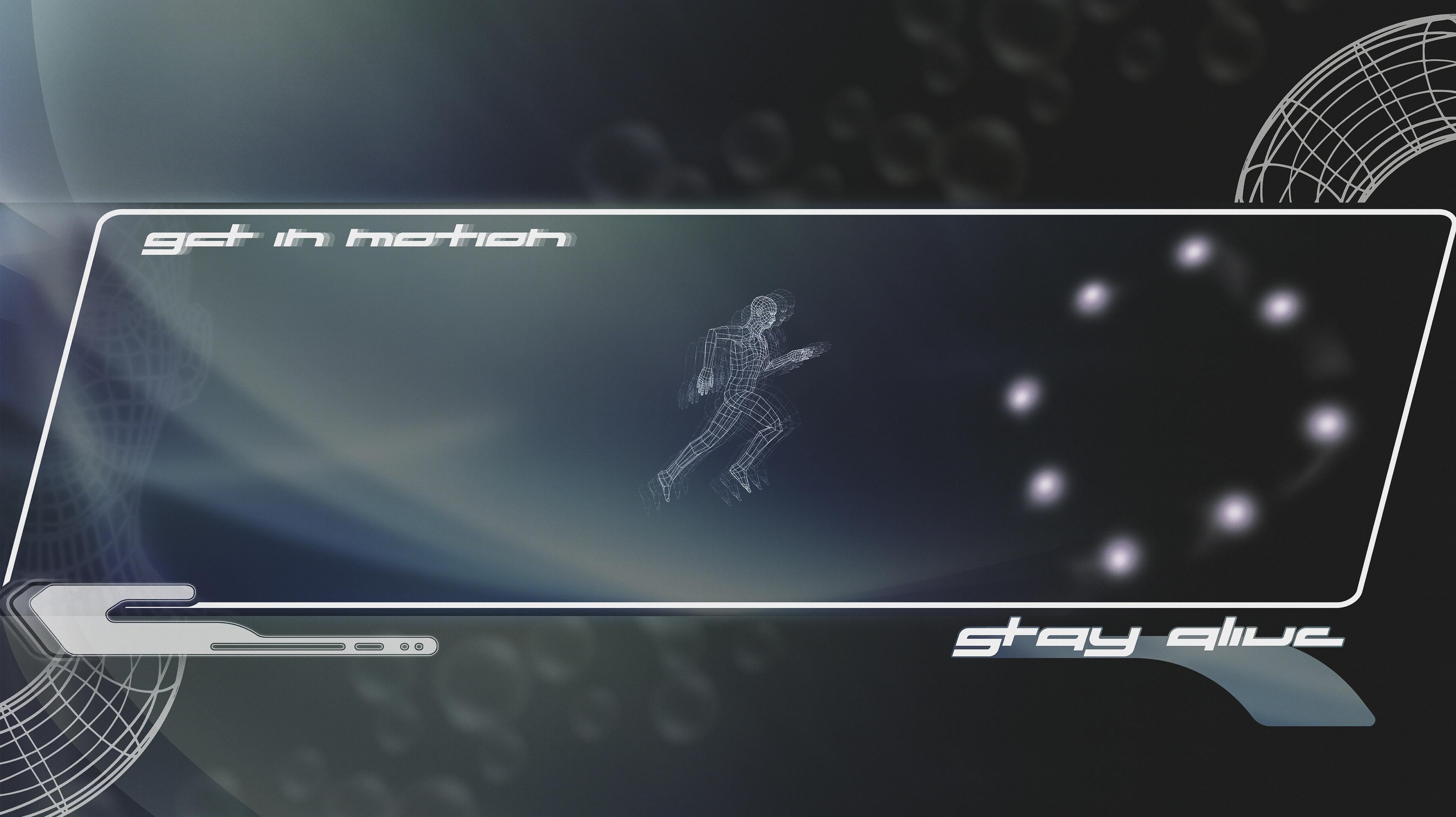 Another attempt at a Y2K based wallpaper