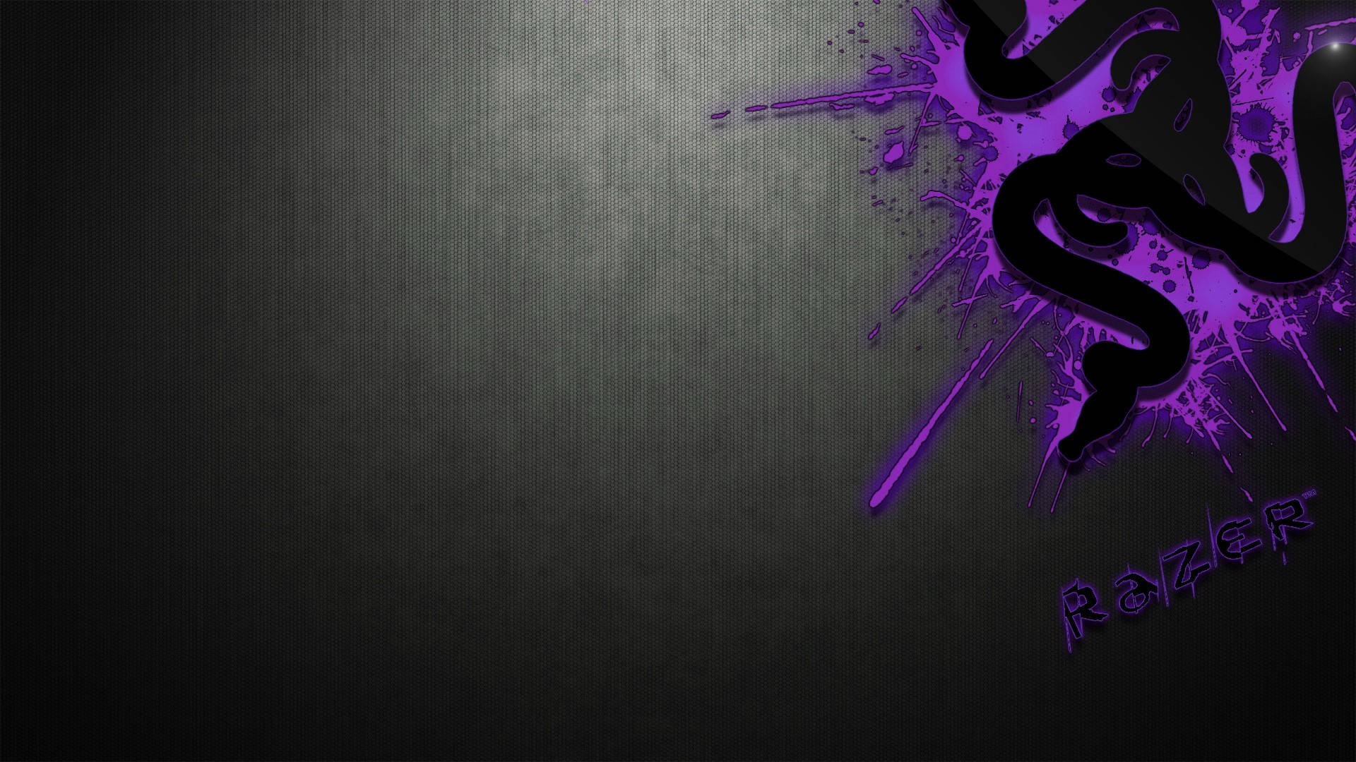 Download Purple Gaming Black Dragon Border Desktop Wallpaper