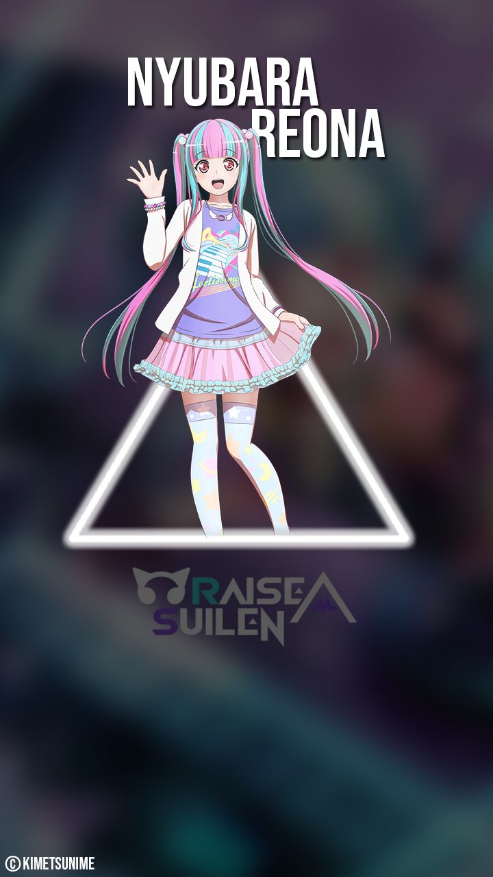 Nyubara Reona [ Pareo ]. Estetika ungu