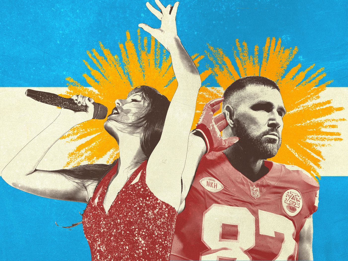 Travis Kelce in Buenos Aires