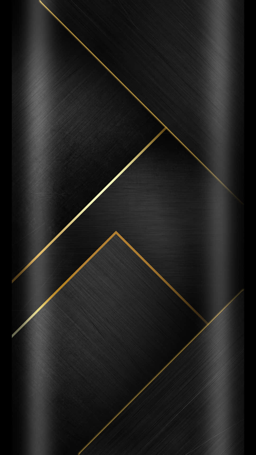 Download Black Pattern Gold Wallpaper