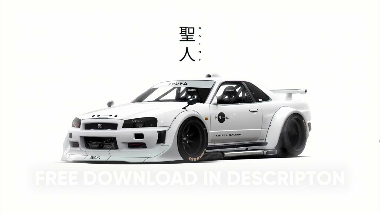 White GTR R34
