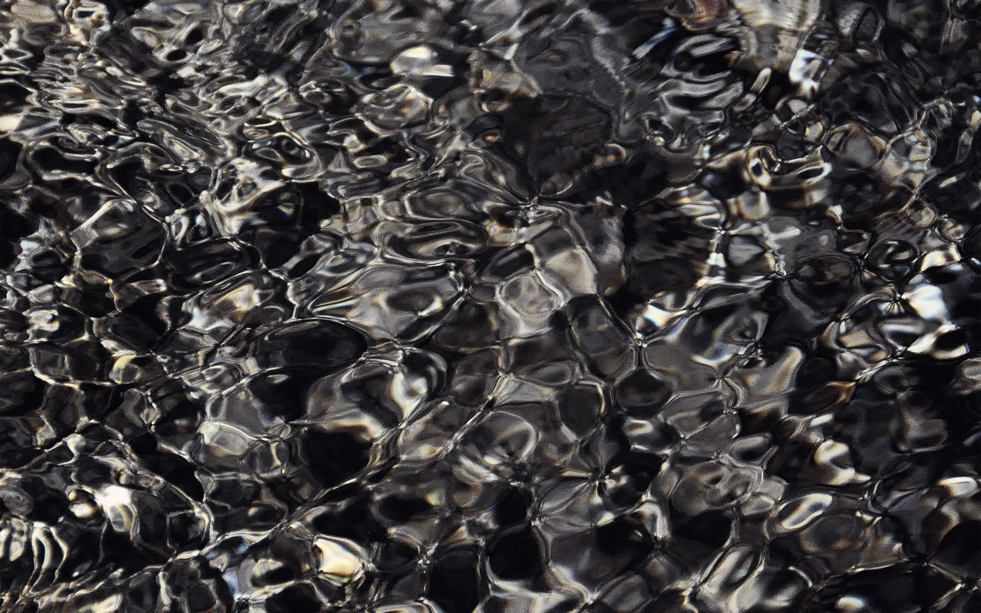 Nature Dark Wave Art Pattern