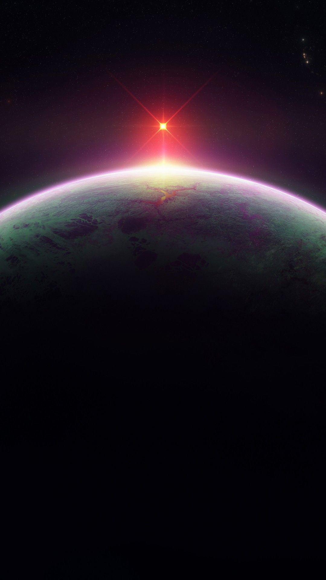 Free Planets phone wallpaper