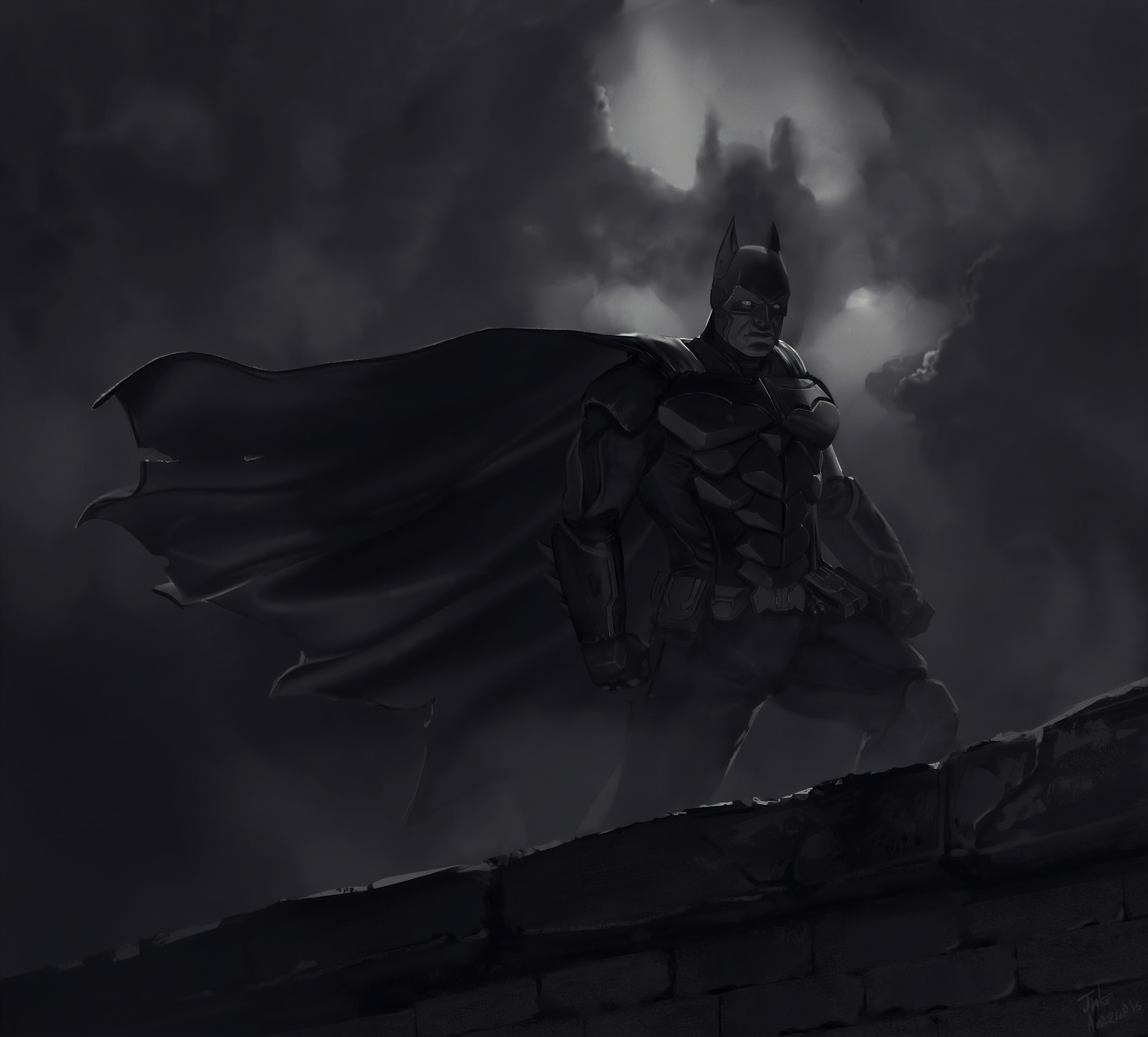 Batman Dark Knight 4k Art Wallpaper, HD