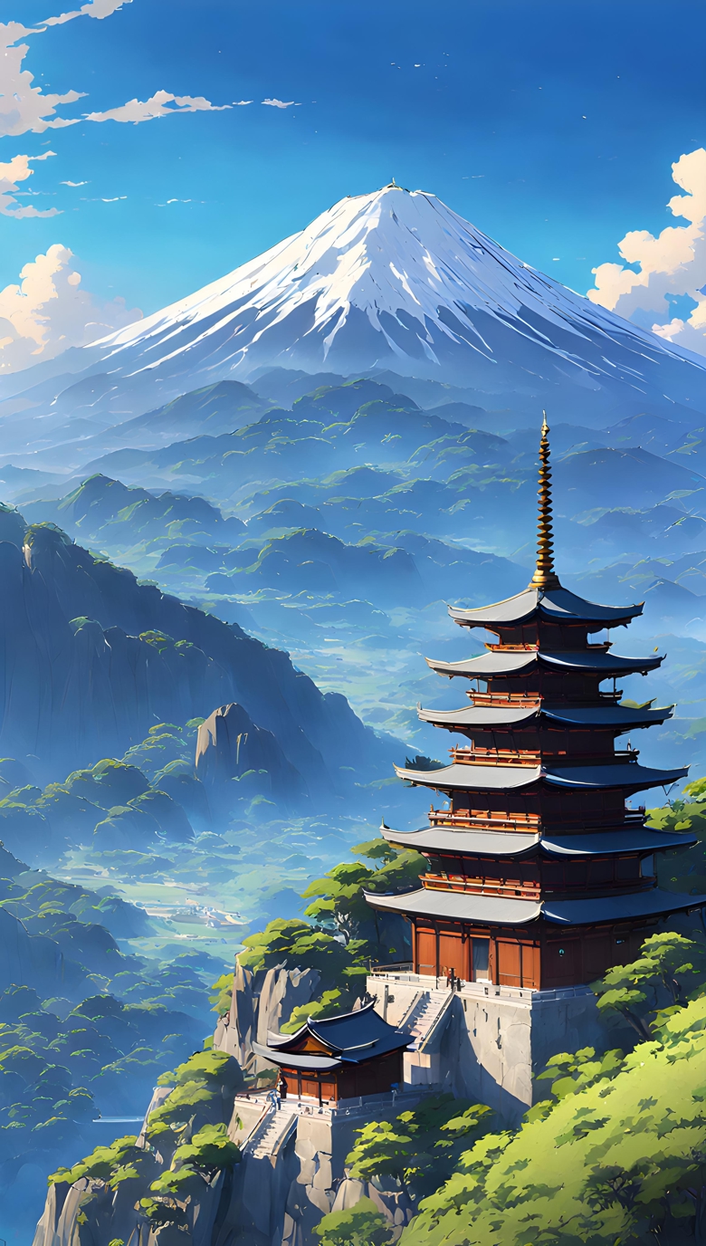 Anime style 4k wallpaper