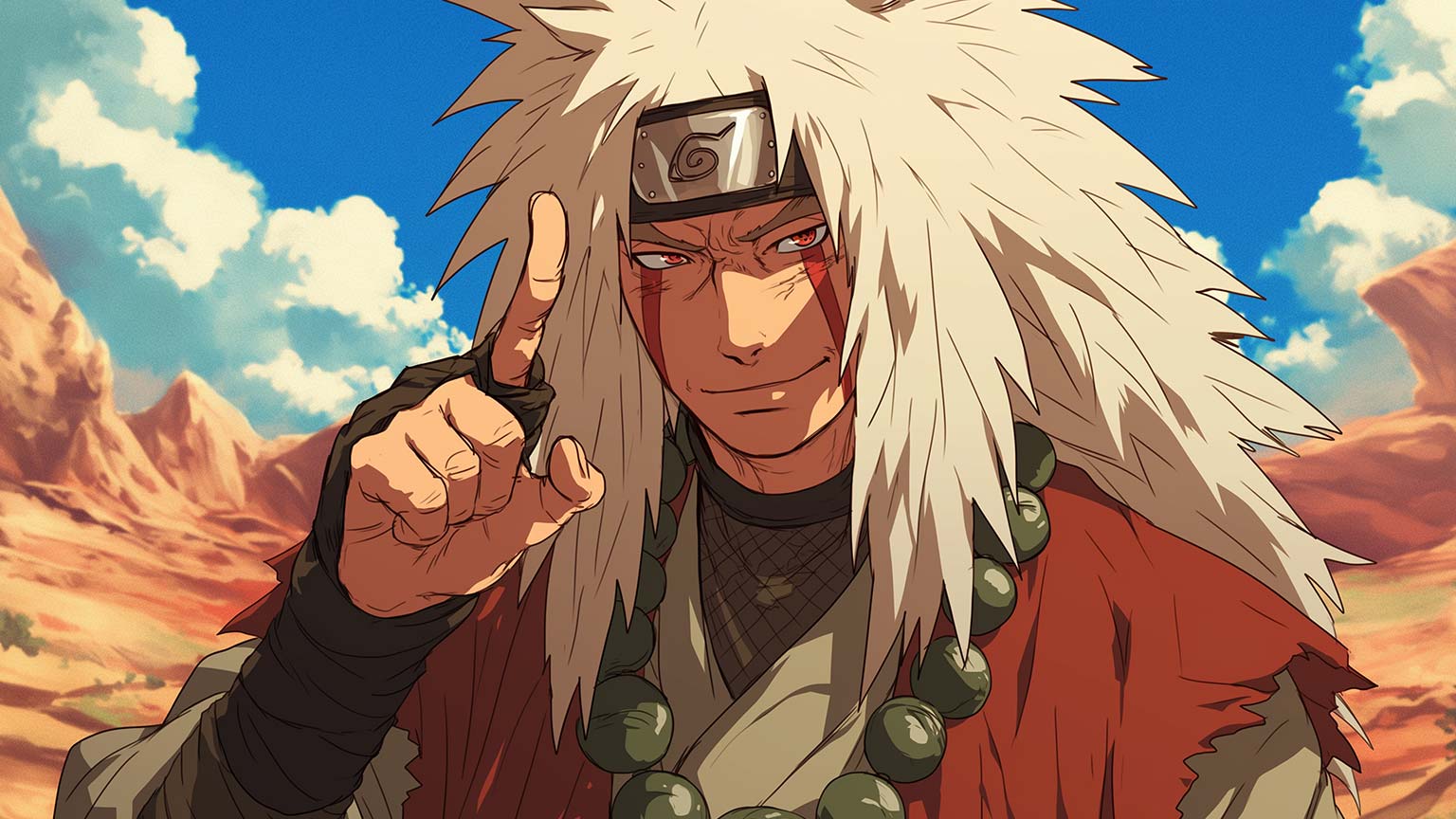 Naruto Jiraiya Anime Desktop Wallpaper