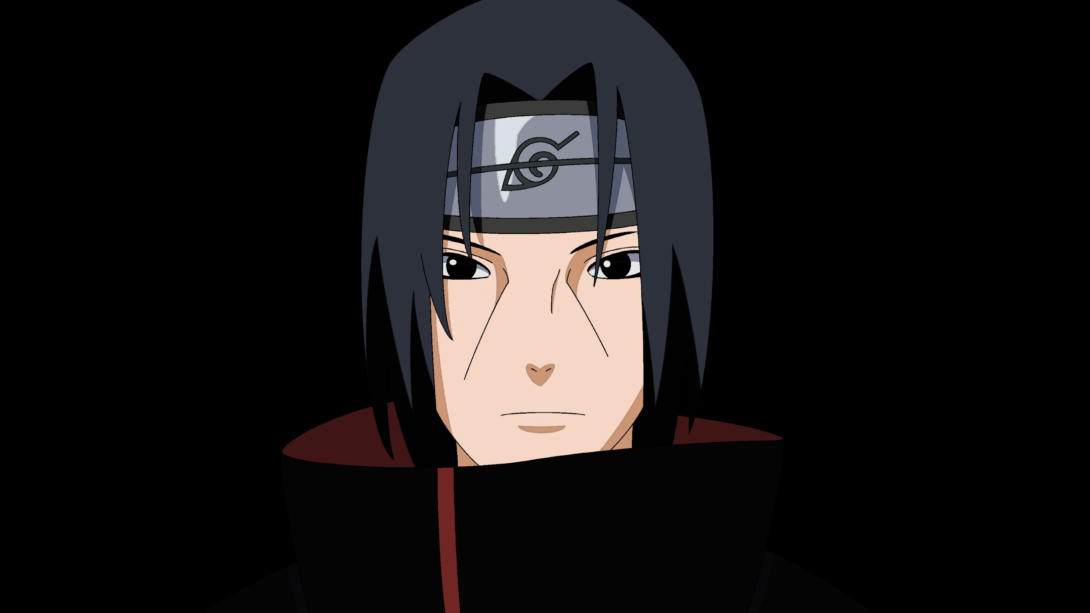 Desktop wallpaper: Itachi Uchiha, Anime, Naruto, Black Hair 4K free download for PC. 507223