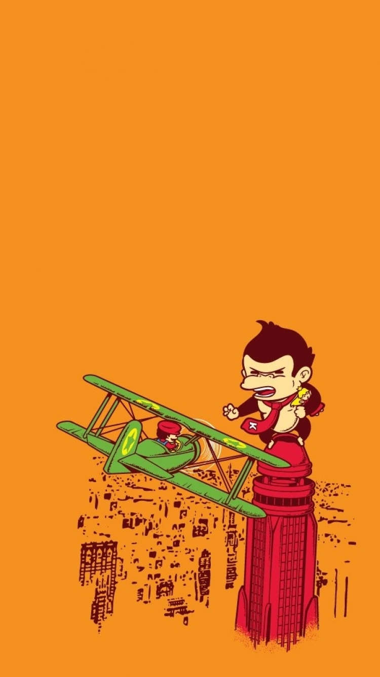 Airplane Mario King Kong Video Game