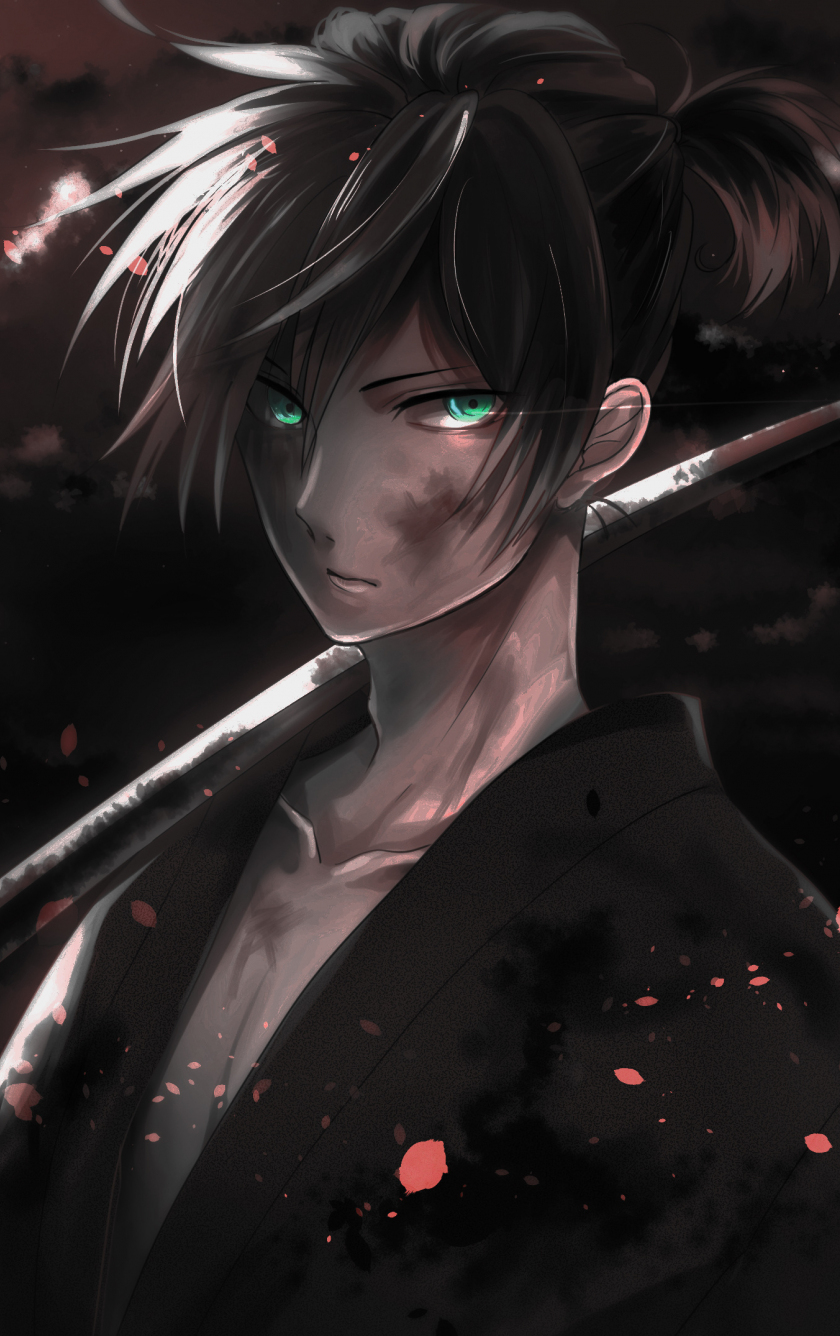 Download wallpaper 840x1336 warrior